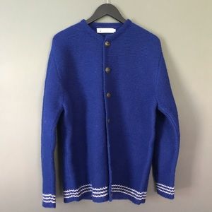 Vintage Heavyweight Soft Wool Sweater Jacket